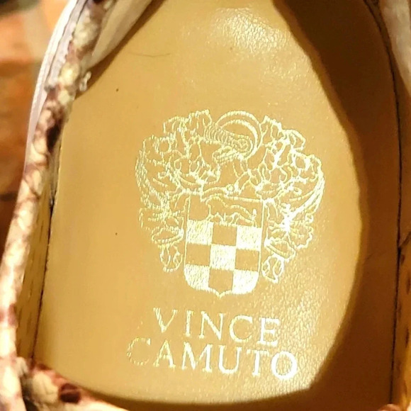 Vince Camuto Karshey Lace-up Platform Multi Snake Sneakers Wmns 7.5 - Picture 11 of 13